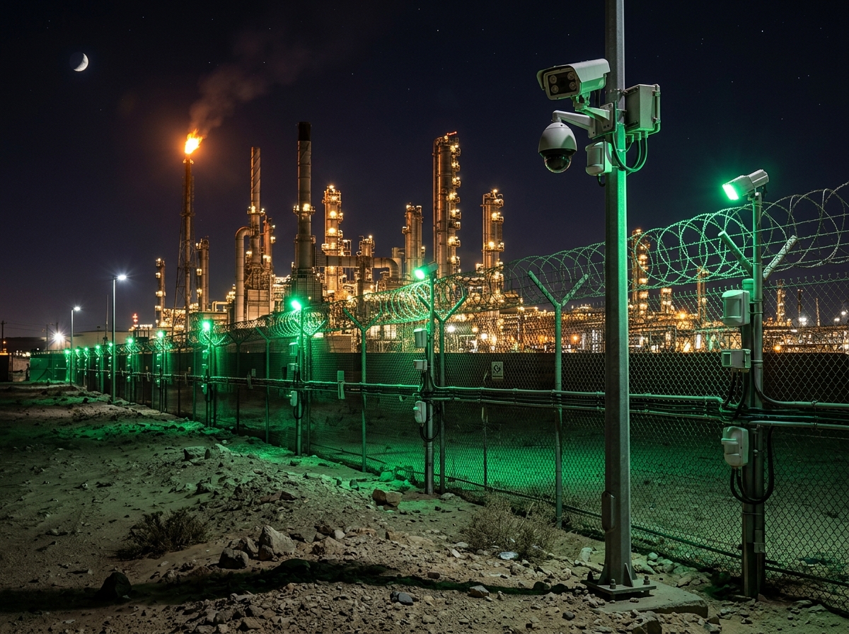 Security and critical infrastructure protection systems for airports, oil and gas, and government facilities